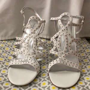 Via Spiga white sandals